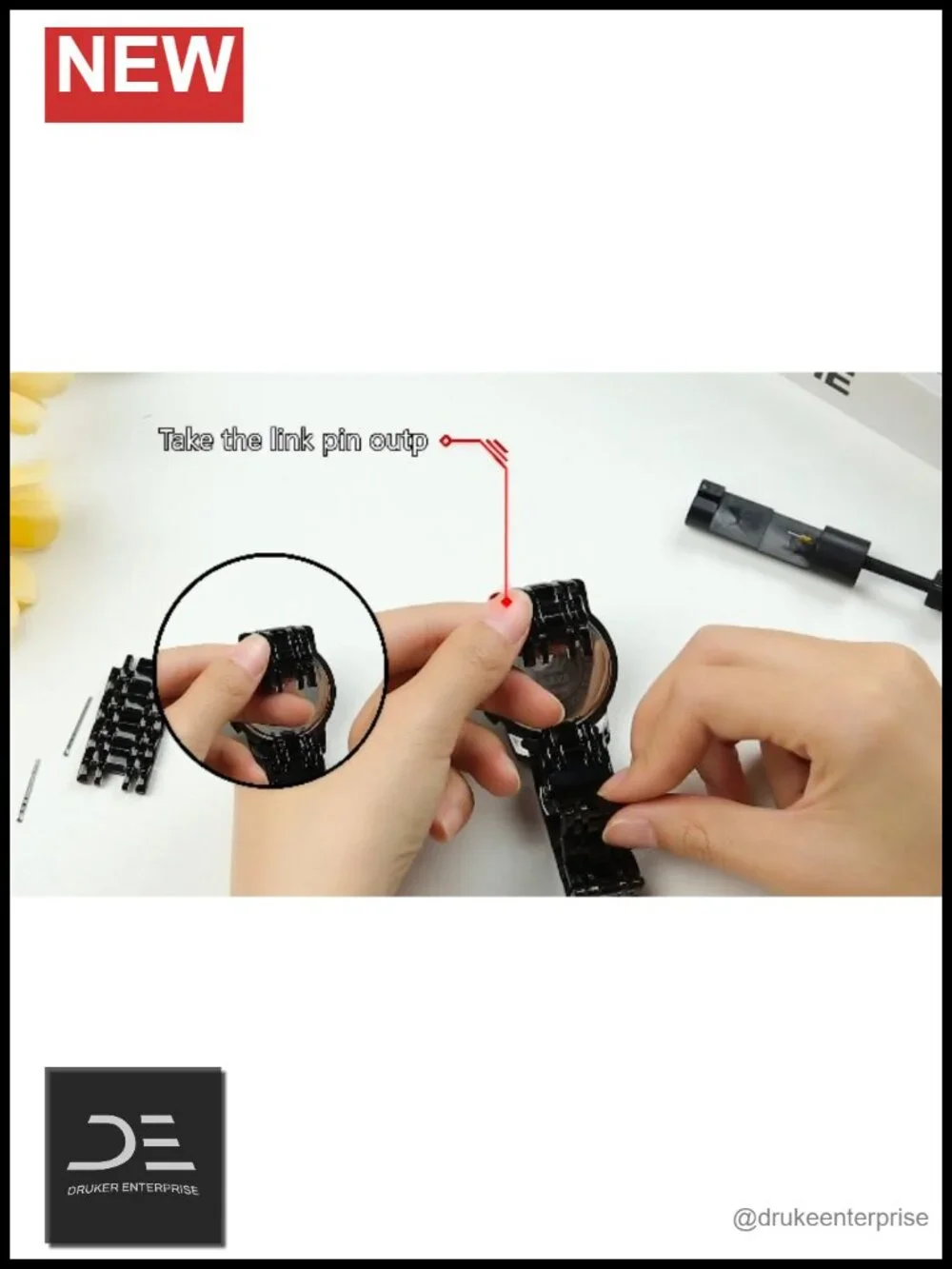 Stainless Steel Luminous Waterproof Dress Watch